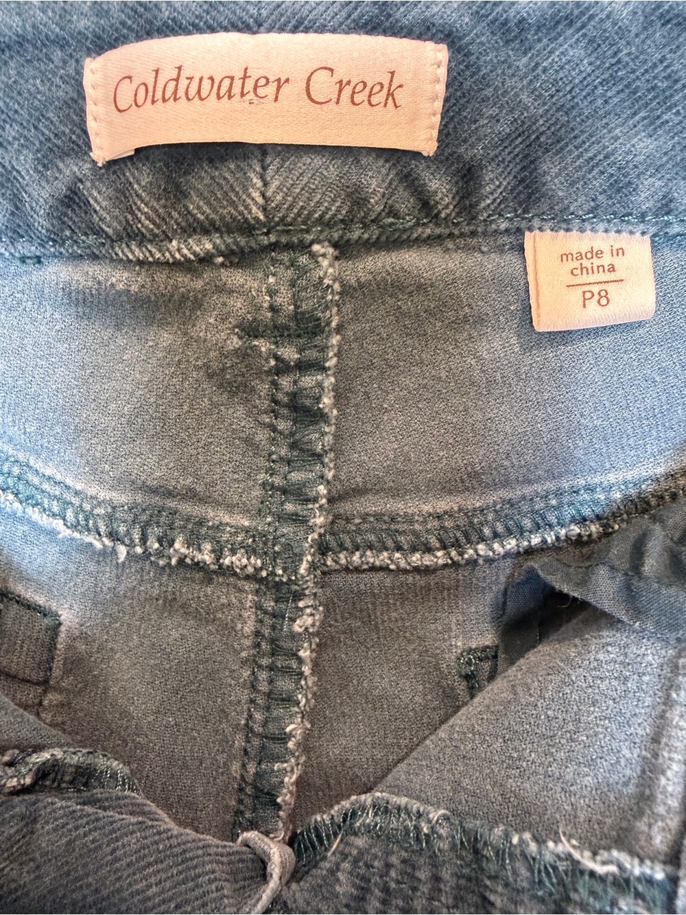 Coldwater Creek | Teal Corduroy Pants | Size 8P | EUC | Classic Preppy Casual